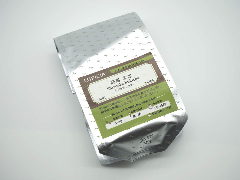 グランマルシェ限定茎茶パッケージ